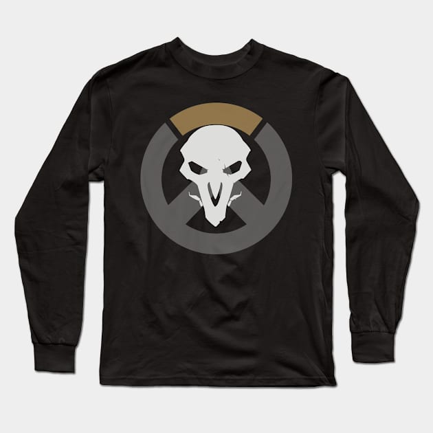 Reaper Design Long Sleeve T-Shirt by moonqiqi